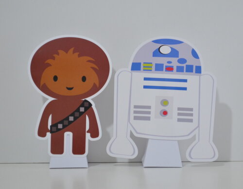 Display de Mesa Star Wars Personalizado para Festa Infantil