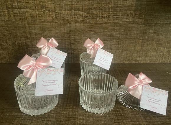 Bomboniere de Vidro Personalizada