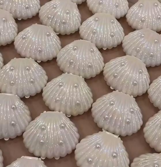 Concha Personalizada Com Mini Pérolas