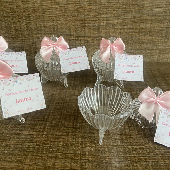 Mini Bomboniere Personalizada em Acrílico