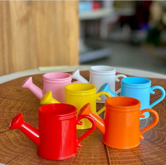 Mini Regador de Plástico para Lembrancinha