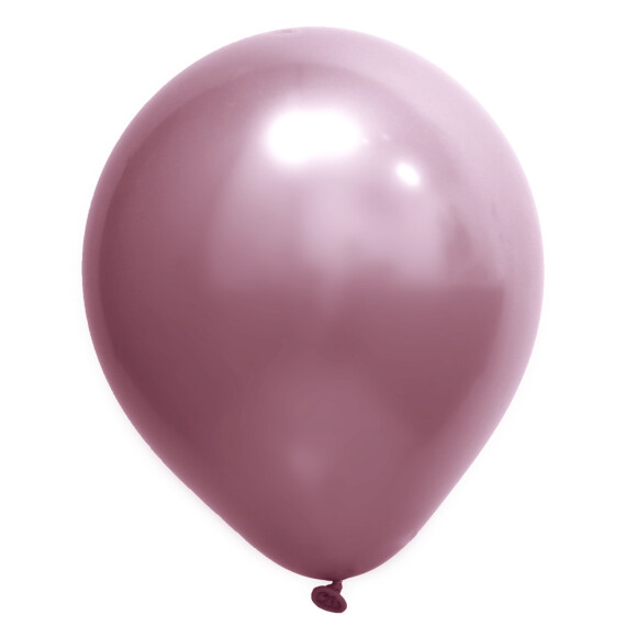 Balão 9 Cromado - 25 unidades
