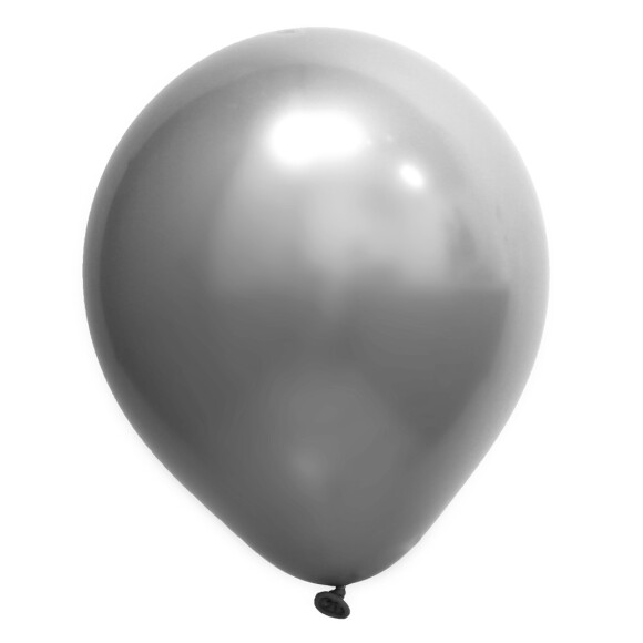 Balão 9 Cromado - 25 unidades