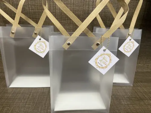 Sacola de Plástico Fosco Personalizada