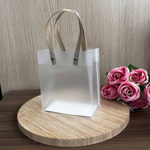 Sacola Transparente Fosca 15x8x20