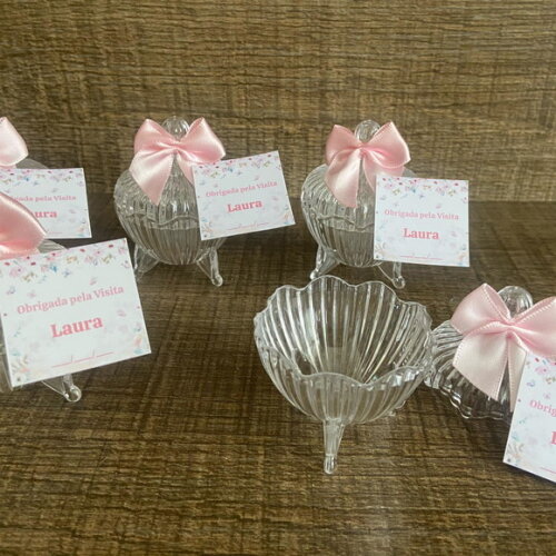 Mini Bomboniere Personalizada em Acrílico