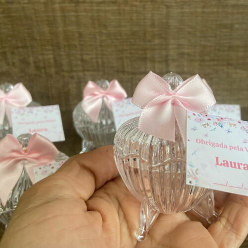 Mini Bomboniere Personalizada em Acrílico