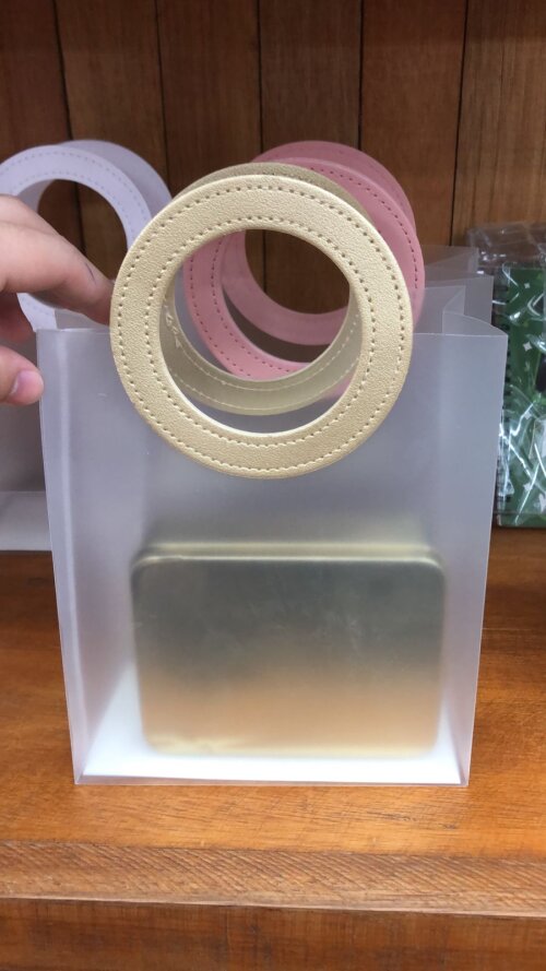 Sacola Com Alça de Corino Personalizada