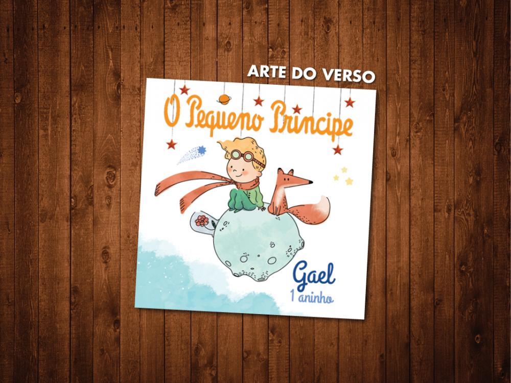 Jogo da Memória Pequeno Príncipe em Papel Glossy | Lembrança F