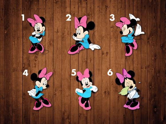 40 Adesivos / Minnie