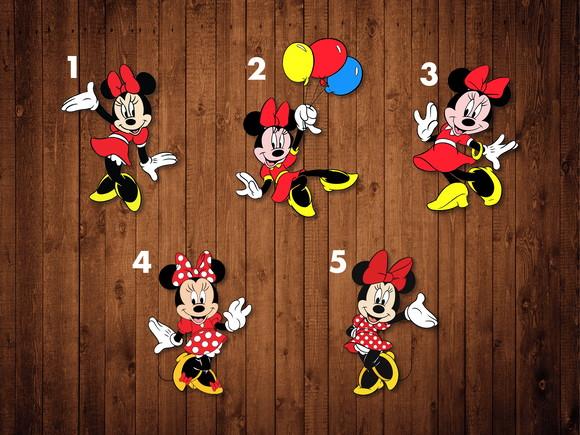 40 Adesivos / Minnie