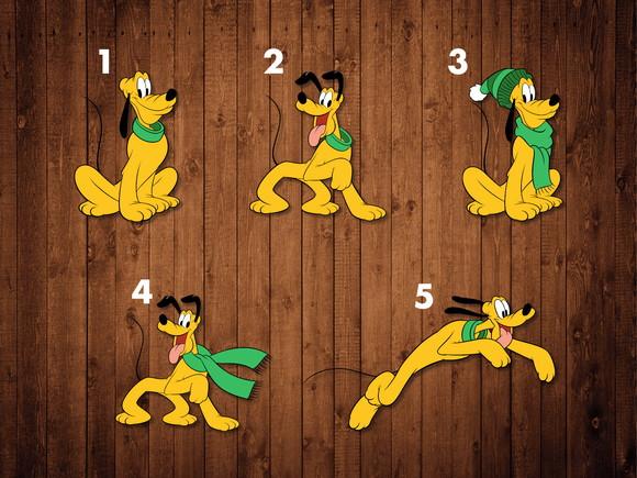 40 Adesivos / Pluto