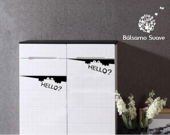 Adesivo Hello? (Monstro Escondido)