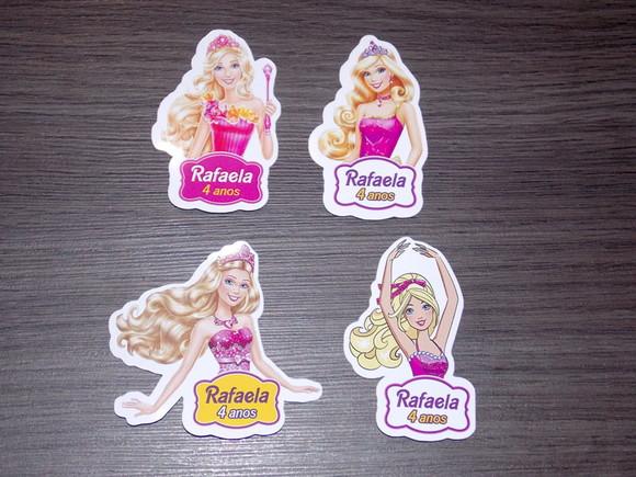 Adesivo / Barbie / 7cm Altura