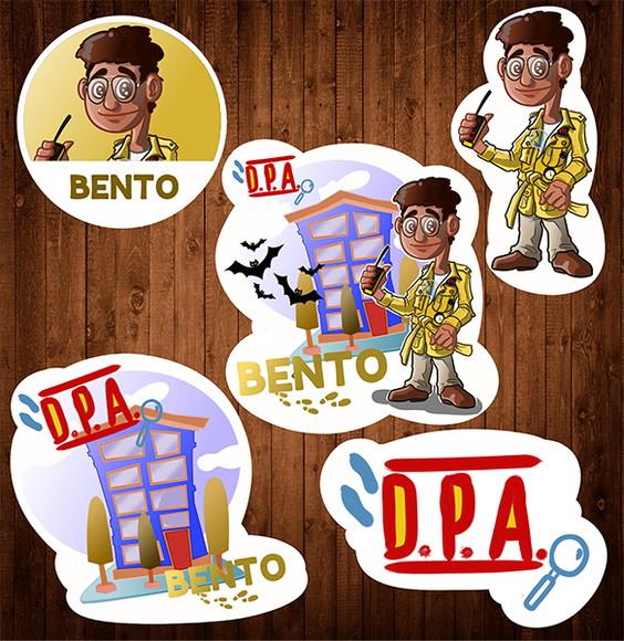 Adesivo / Detetives do Prédio Azul