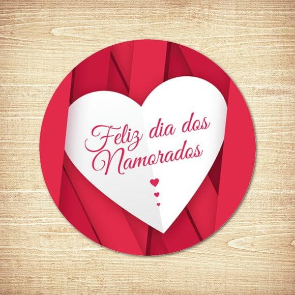 Adesivo / Dia dos Namorados