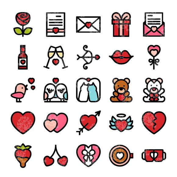 Adesivo / Lovely Icons