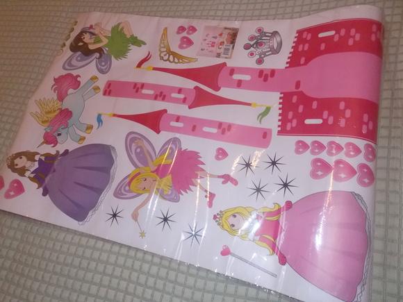Adesivo Castelo Fadas e Princesas