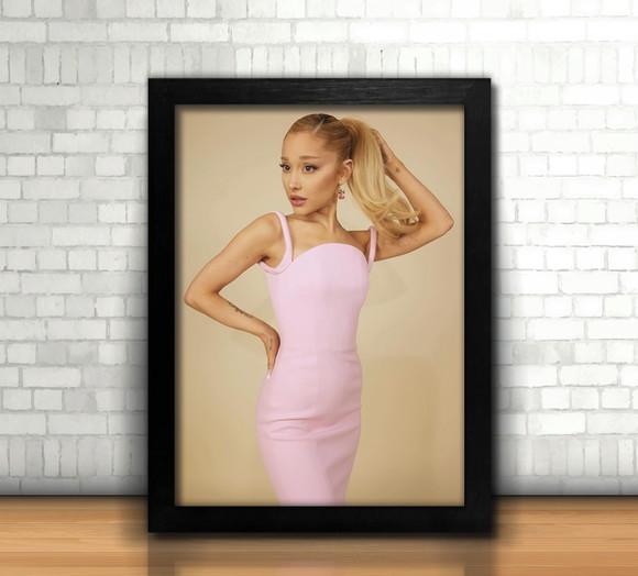 Ariana Grande / Quadro / 20x30cm / Vidro
