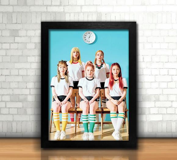 Banda Red Velvet / Quadro / 20x30cm / Vidro