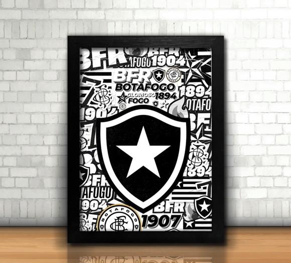 Botafogo / Quadro / com Vidro