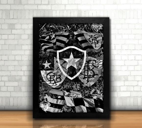 Botafogo / Quadro / com Vidro