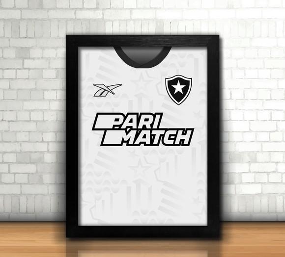 Botafogo Camisa / Quadro / com Vidro