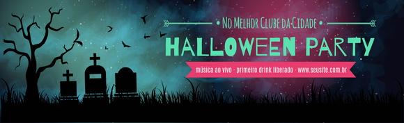 Convite Halloween Party / Arquivo Digital