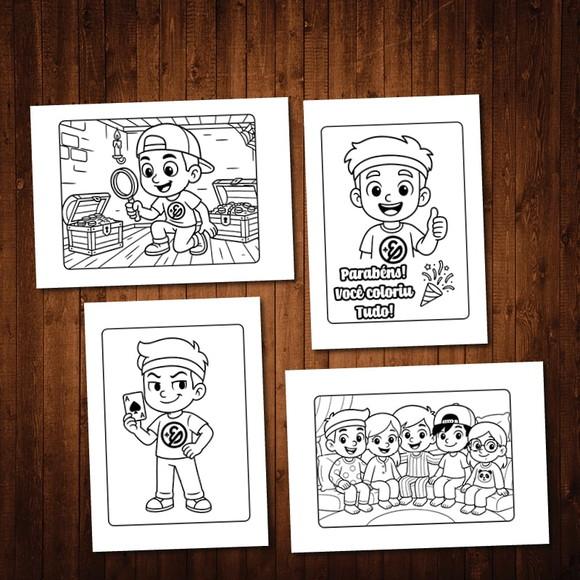 Enaldinho Livro de Colorir Goods Wire-o