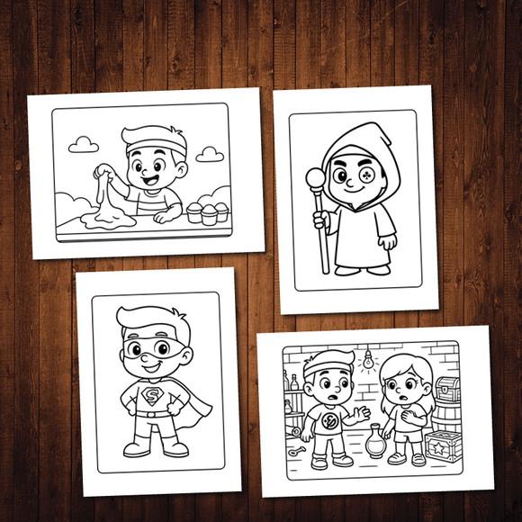 Enaldinho Livro de Colorir Goods Wire-o