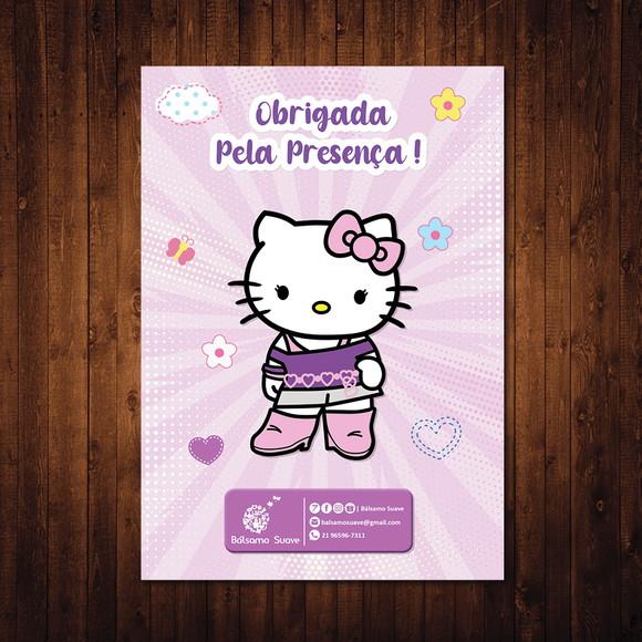 Hello Kitty / Livro de Colorir / 10x15cm / 12 Desenhos
