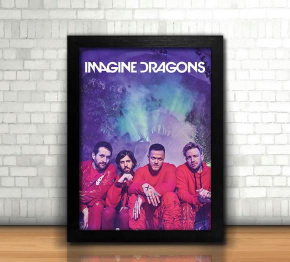 Imagine Dragons / Quadro / 20x30cm