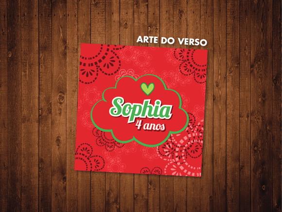 Jogo da Memória / Chapeuzinho / 10 Pares / Saquinho Organza