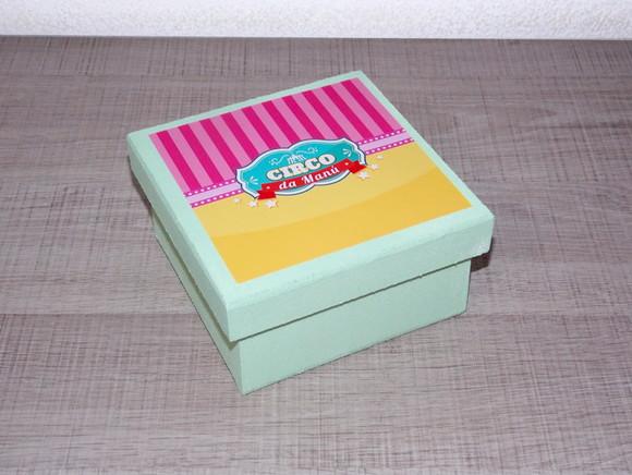 Jogo da Memória / Circo Encantado / 10 Pares / Caixa MDF
