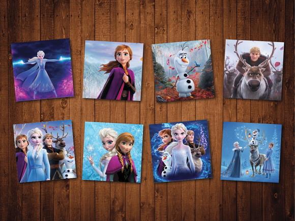 Jogo da Memória / Frozen / 8 pares / Caixa de Acrílico
