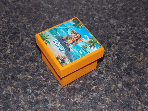 Jogo da Memória / Moana / 7 pares / Caixa MDF