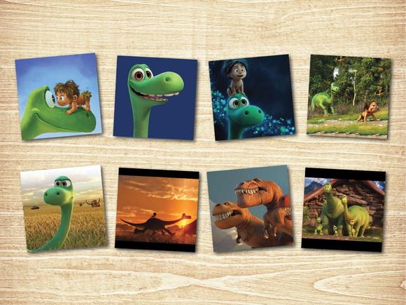 Jogo da Memoria / O Bom Dinossauro / 8 pares/ Caixa Acrílico