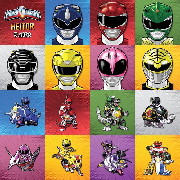 Jogo da Memória / Power Rangers