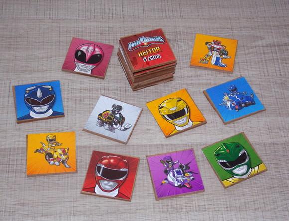 Jogo da Memória / Power Rangers