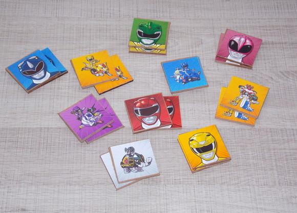 Jogo da Memória / Power Rangers