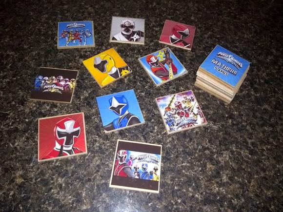 Jogo da Memória / Power Rangers Ninja Steel