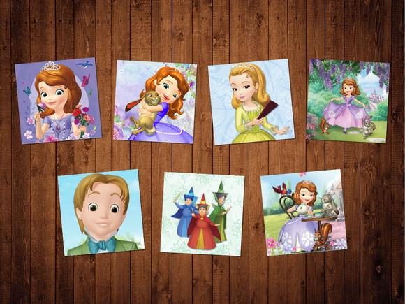 Jogo da Memória / Princesa Sofia (MDF)