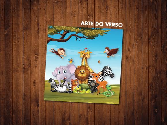 Jogo da Memoria / Safari / 7 pares / Caixa MDF