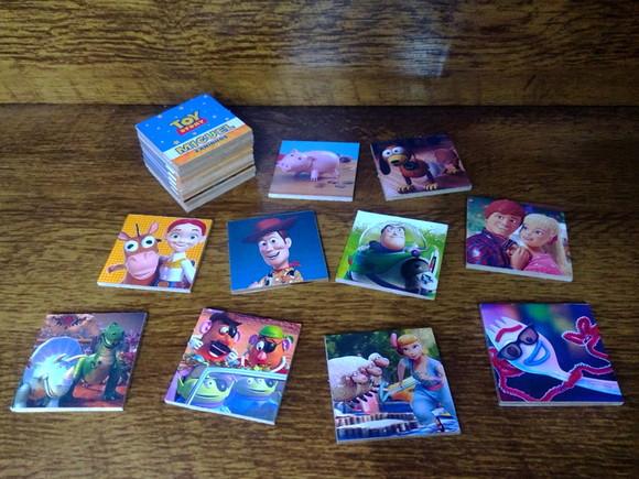 Jogo da Memória / Toy Story / 10 pares / Saquinho Organza