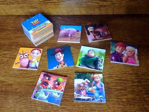 Jogo da Memória / Toy Story / 8 pares / Caixa de Acrílico
