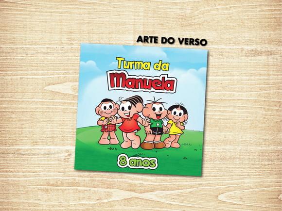 Jogo da Memória / Turma da Mônica / 7 Pares / Caixa mdf