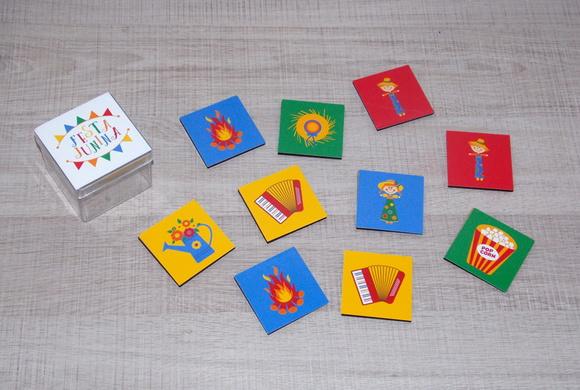 Jogo da Memória Festa Junina (Caixa de Acrílico)