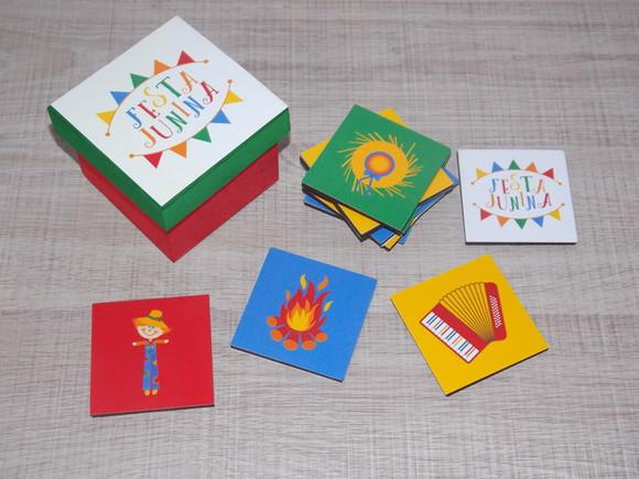 Jogo da Memória Festa Junina (mdf)