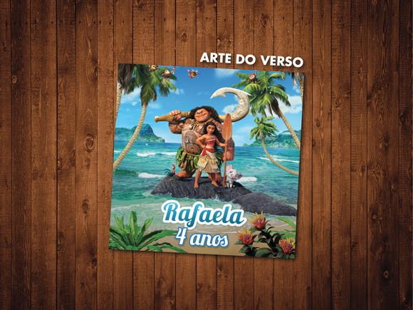 Jogo da Memória Moana Maui 20 Pares Papel Glossy