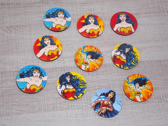 Jogo da Memória Mulher Maravilha (mdf)